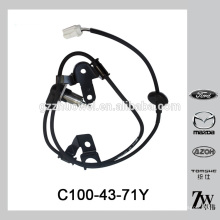 Nuevo sensor C100-43-71Y del ABS de la rueda trasera de la llegada para Mazda 323 626 CP